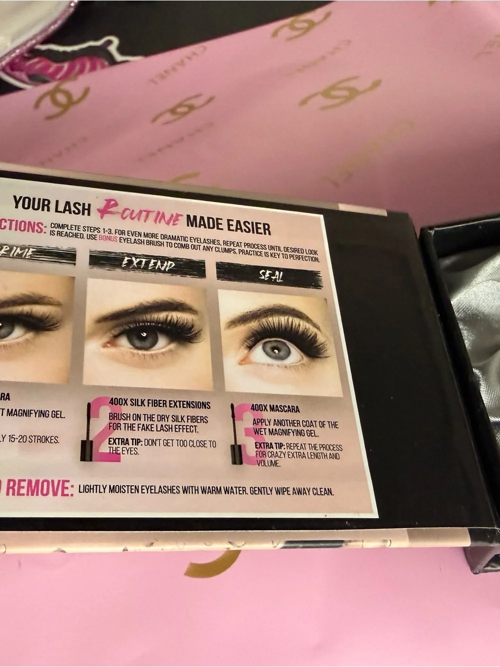 Mia Adora 400X Silk Fiber Lash Mascara - Black